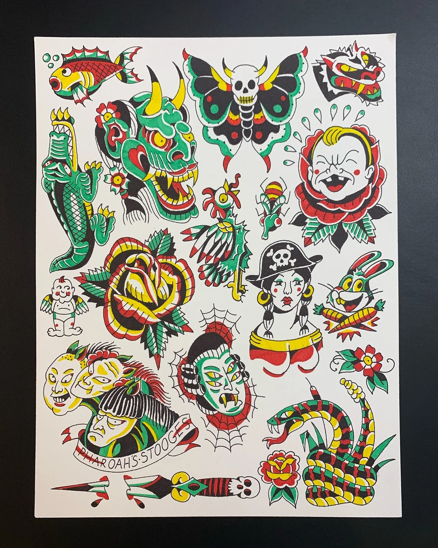 @thomasplunktattooer has all new designs ready to be tattooed! Walk-ins always welcome, Monday - Saturday!