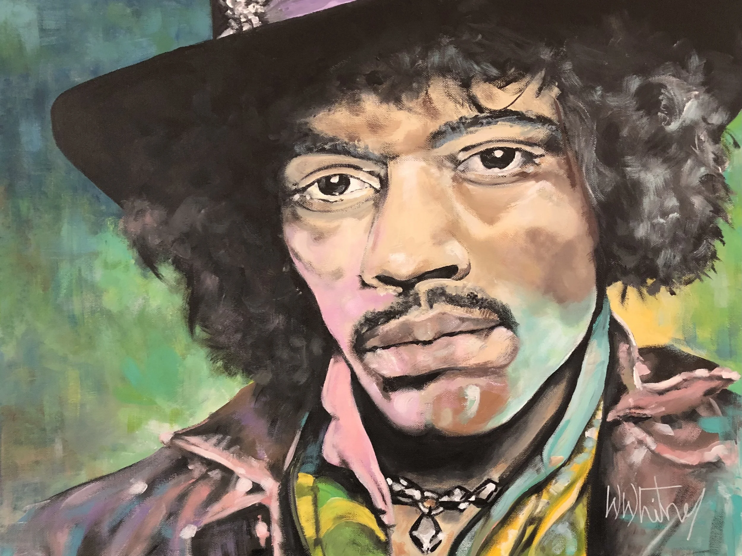 Jimi Hendrix "Are You Experienced" 18"x24"