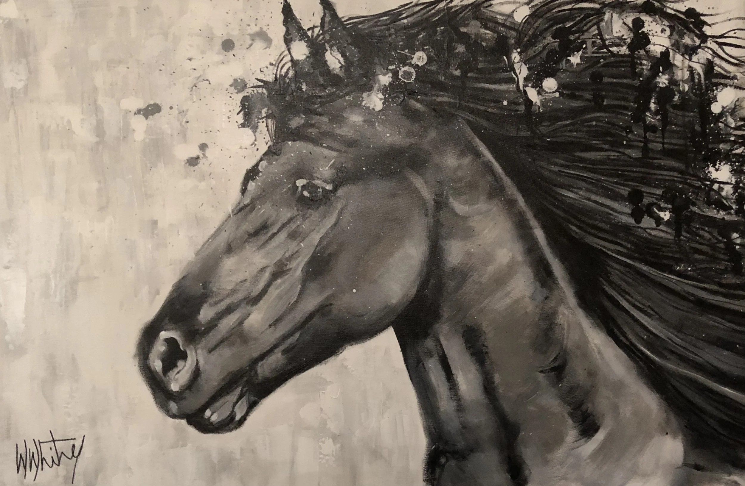 "Night" 36"x24"