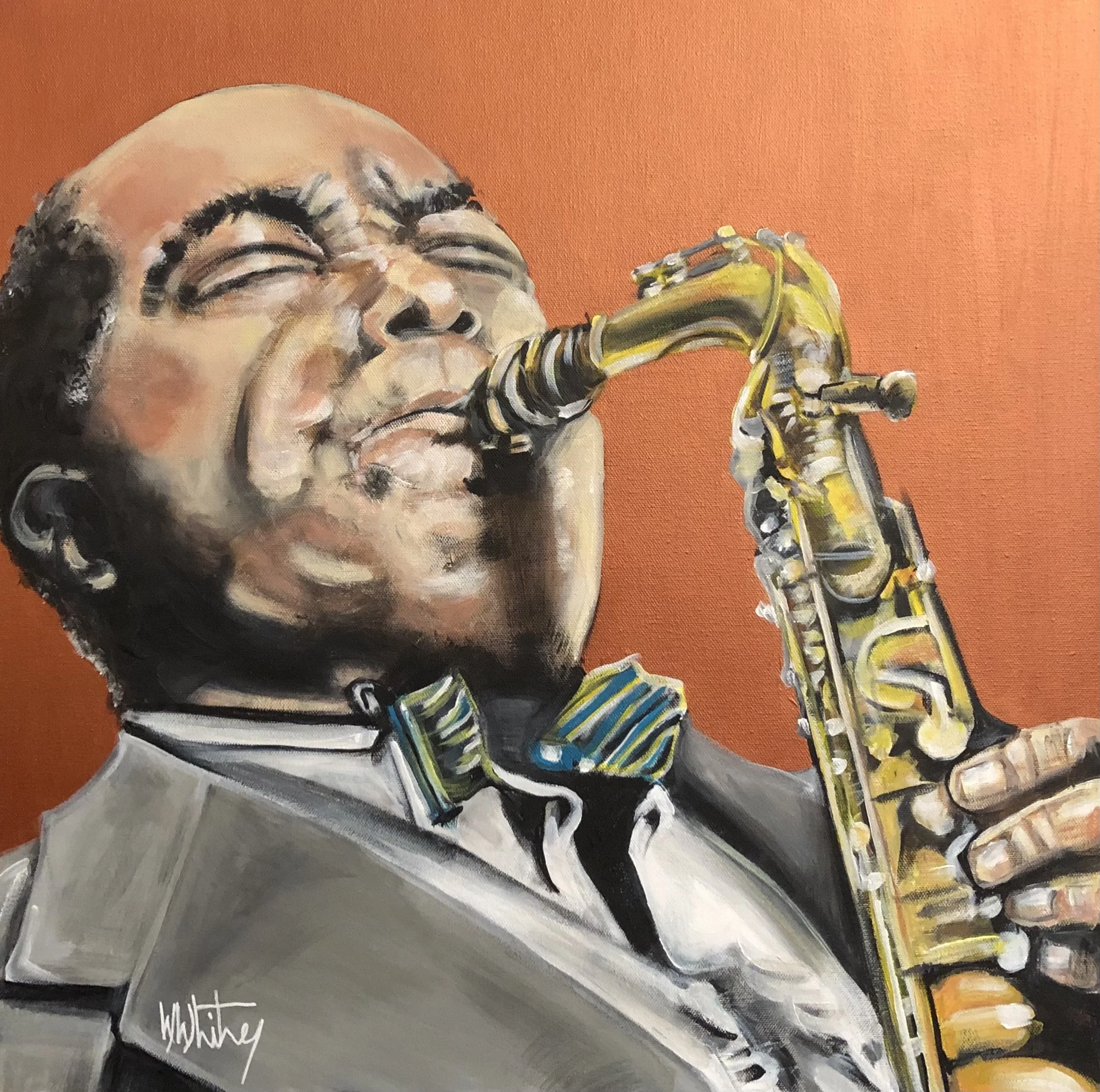 Charlie Parker "Birdland" 20"x20"