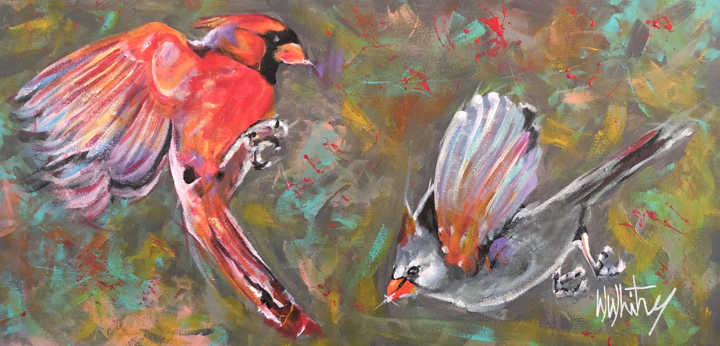 "Air Ballet" 20"x10"