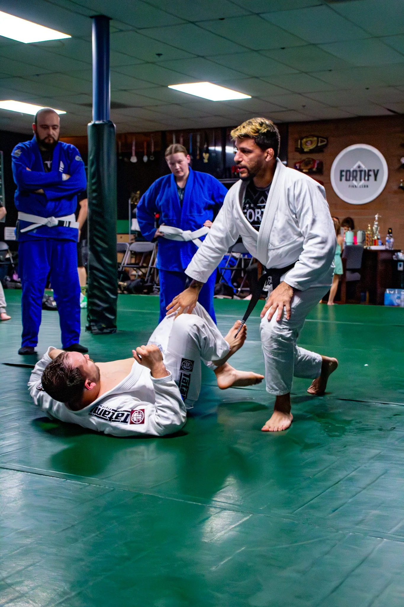 Head Brazilian Jiu-Jitsu Coach Livio Ribeiro leading our gi BJJ program.
