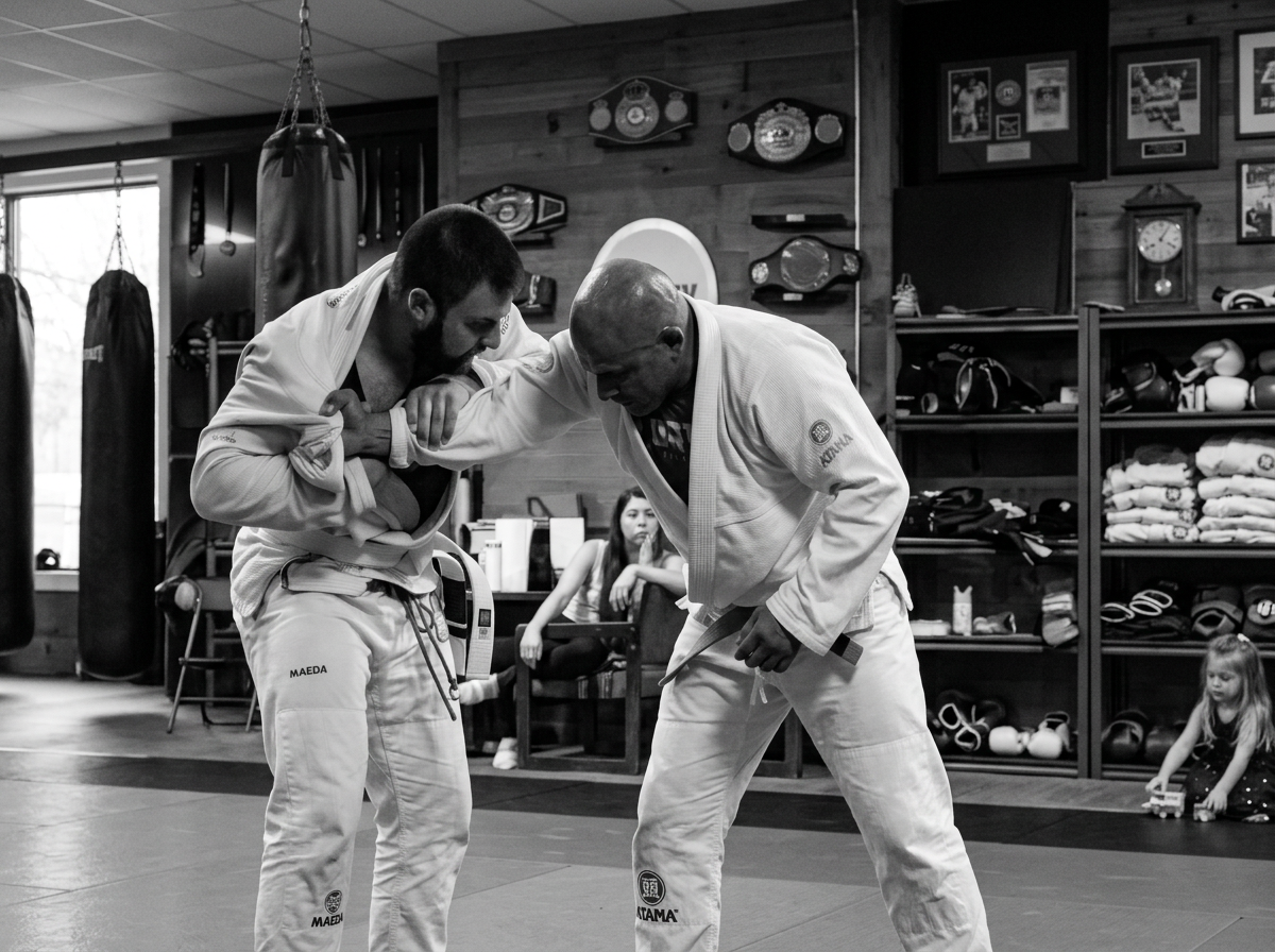 Gi Brazilian Jiu-Jitsu sparring at Fortify Fight Club near Surprise and Peoria
