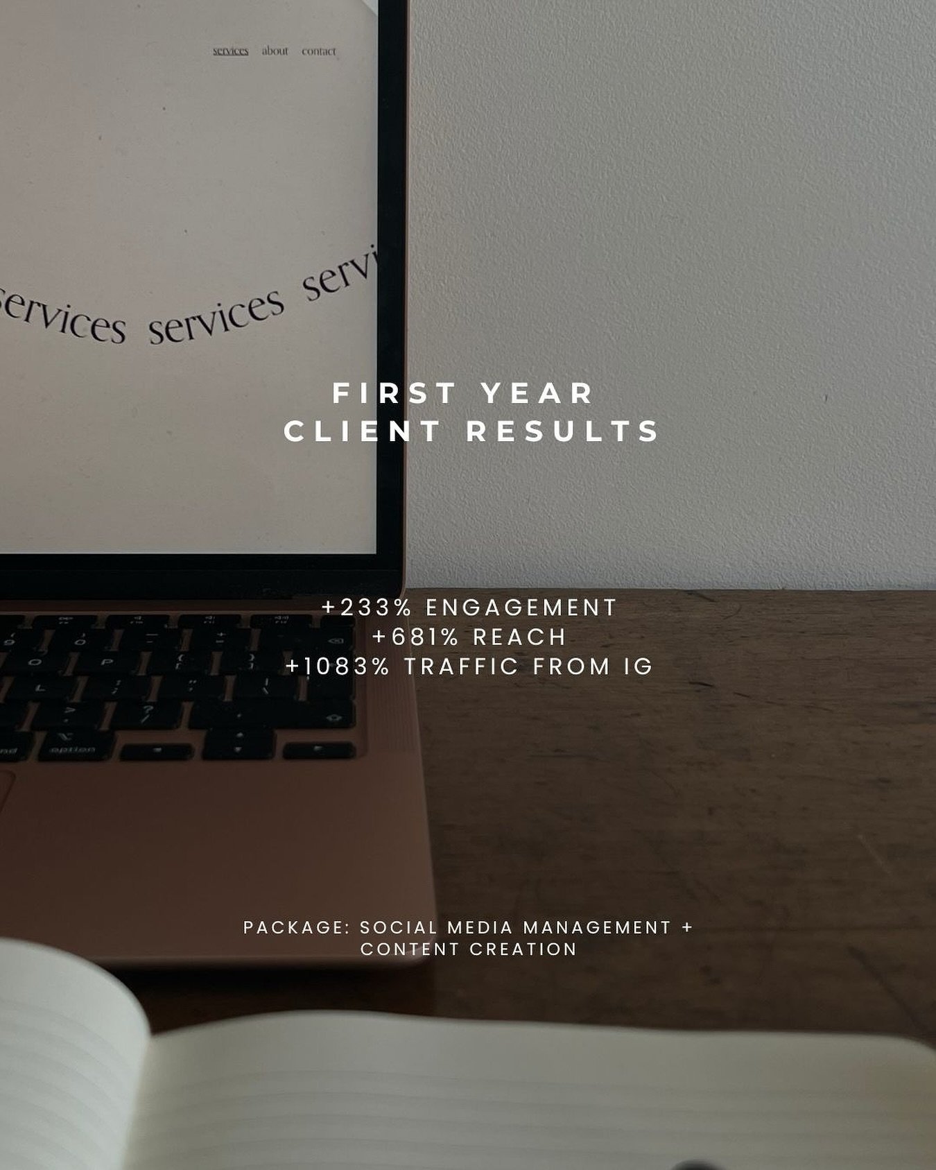 It&rsquo;s nearly our one year anniversary with one of our clients, so we thought we&rsquo;d have a look back at the first report and compare - let&rsquo;s just say, we&rsquo;ve come far! 🤍
⠀⠀⠀⠀⠀⠀⠀⠀⠀
Having the time to experiment with content format