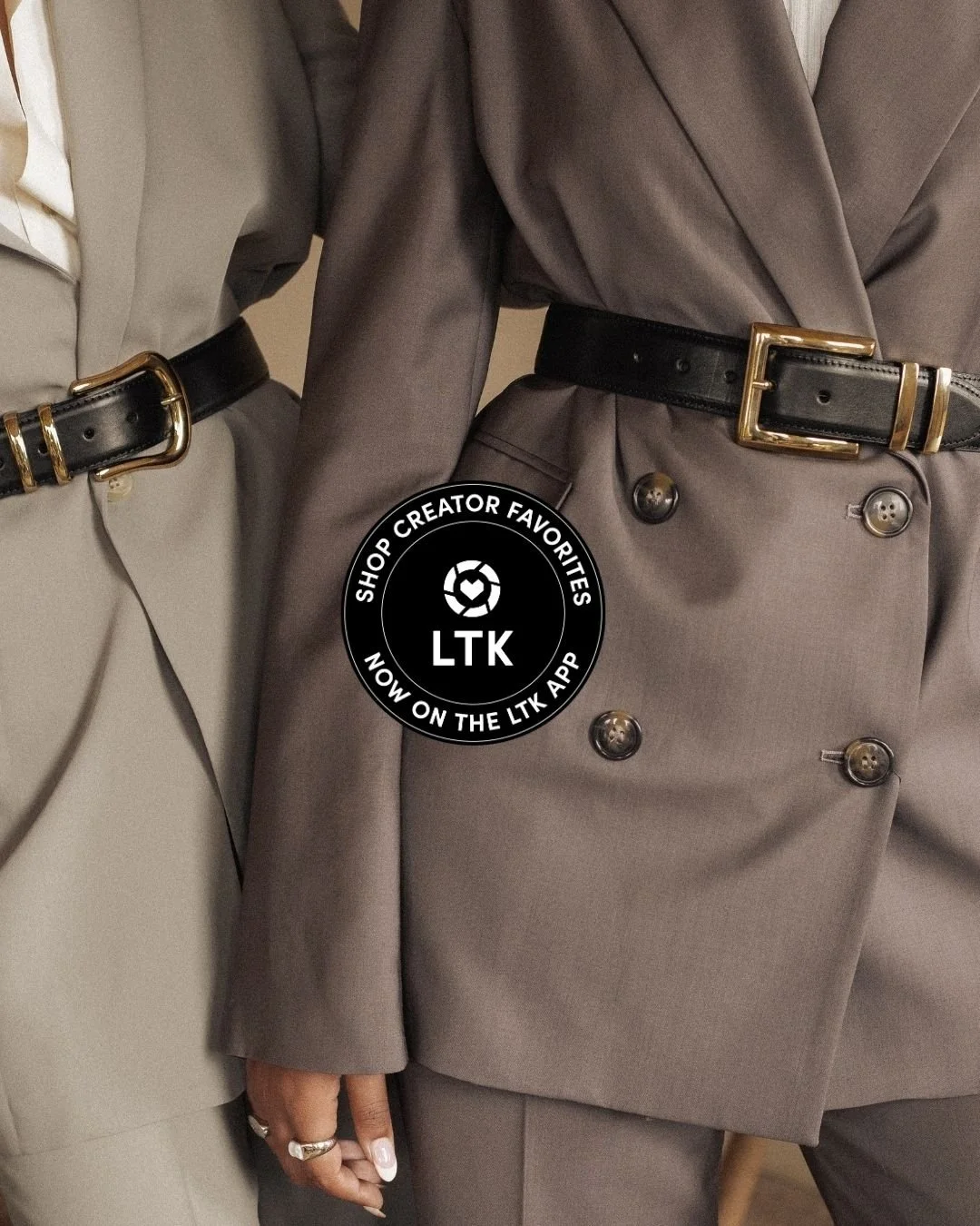 Our client @blackandbrownlondon is on @shop.ltk 🖤 We've been working with content creators across the UK, US and Australia to spread the word about the world's greatest styling hack far and wide... yes, you guessed it, it's belts! 

Black &amp; Brow