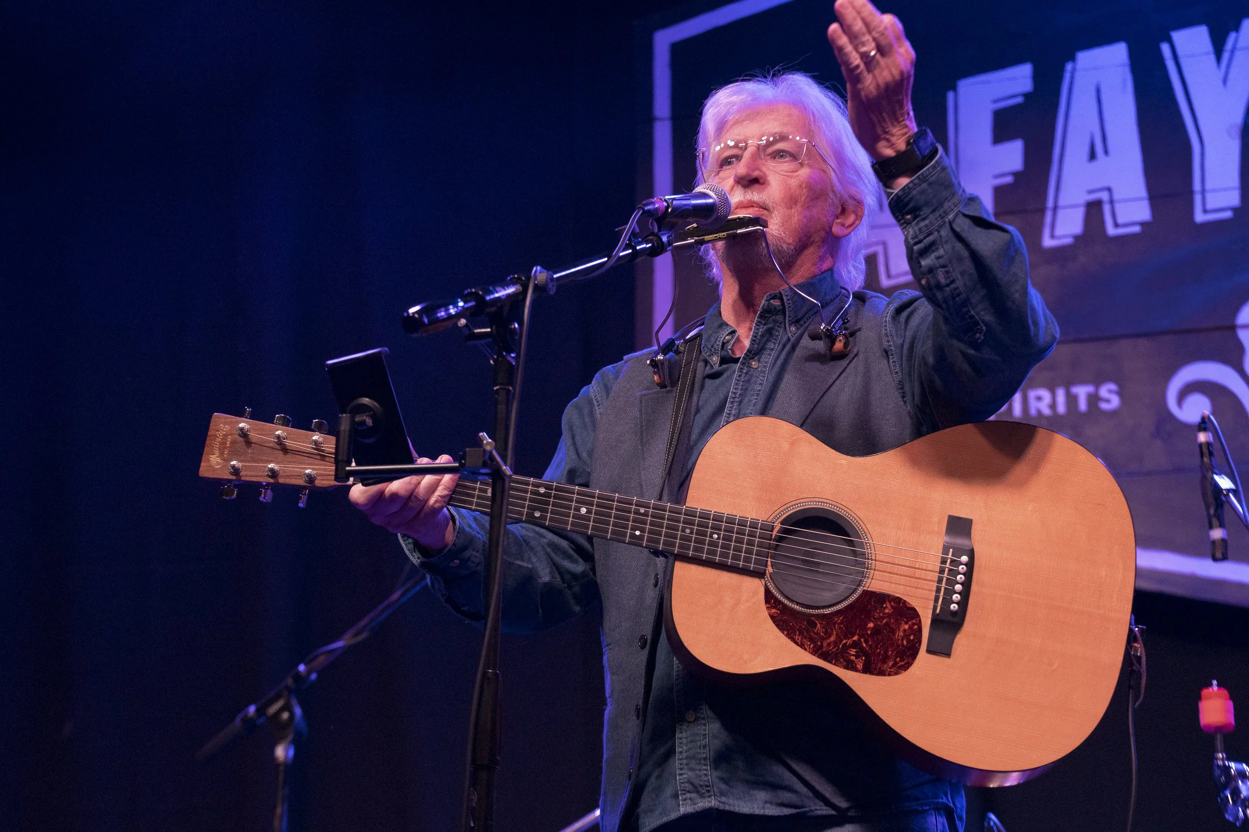 Dutch Vanderpool performing "If We Weren't Different" that took Second Place.