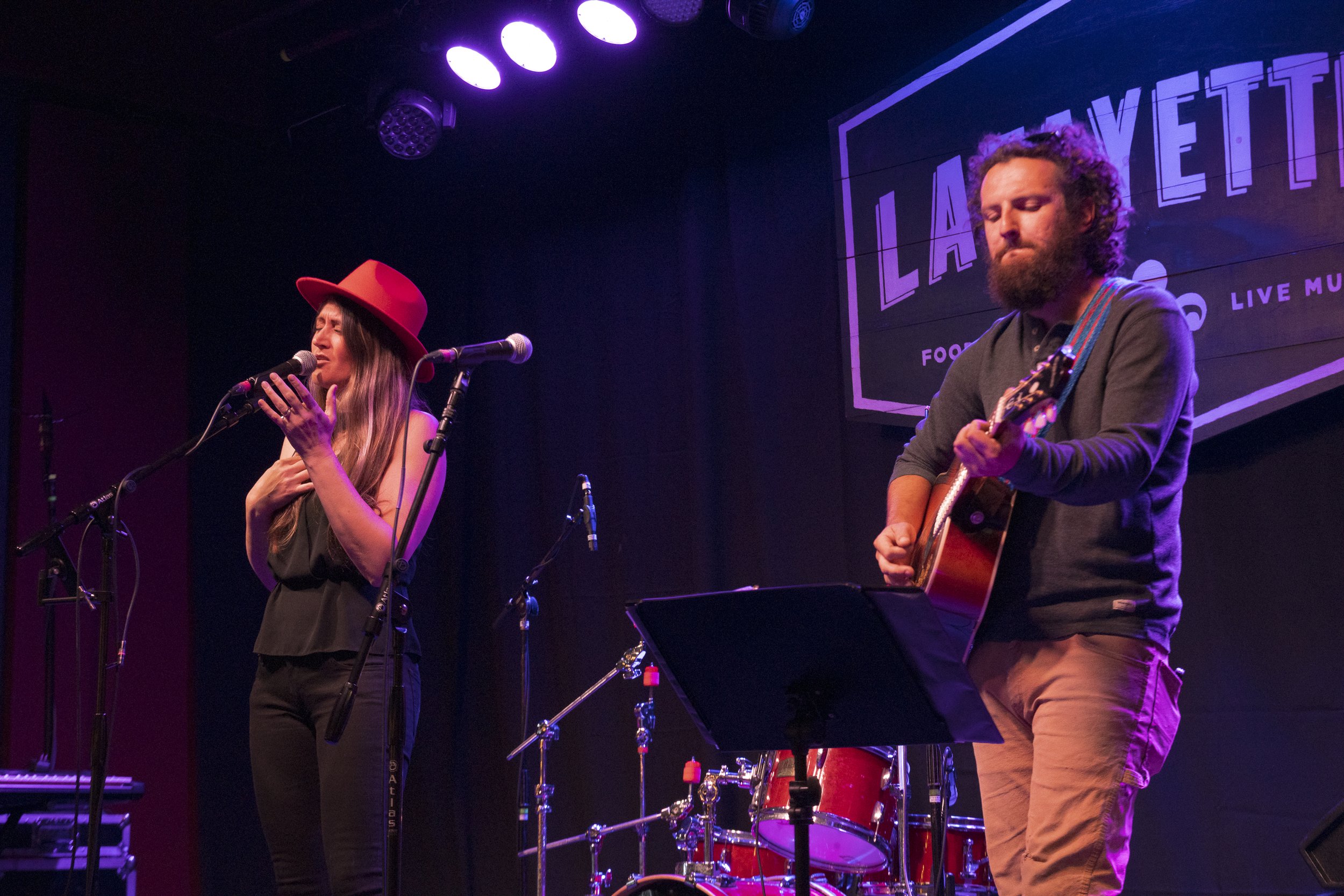Shara Matlock and Sky King performing "Without You," that took third place.