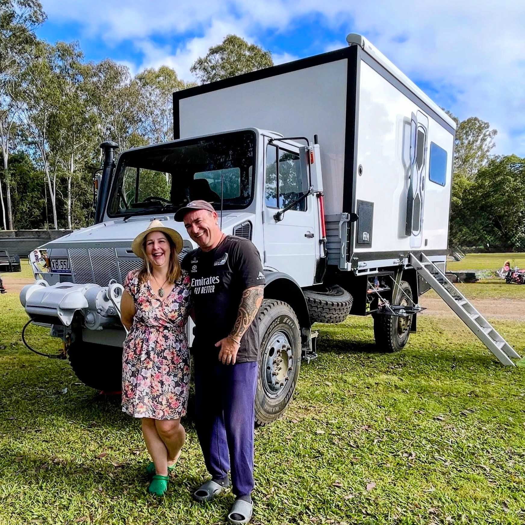 Before the roof rack went on