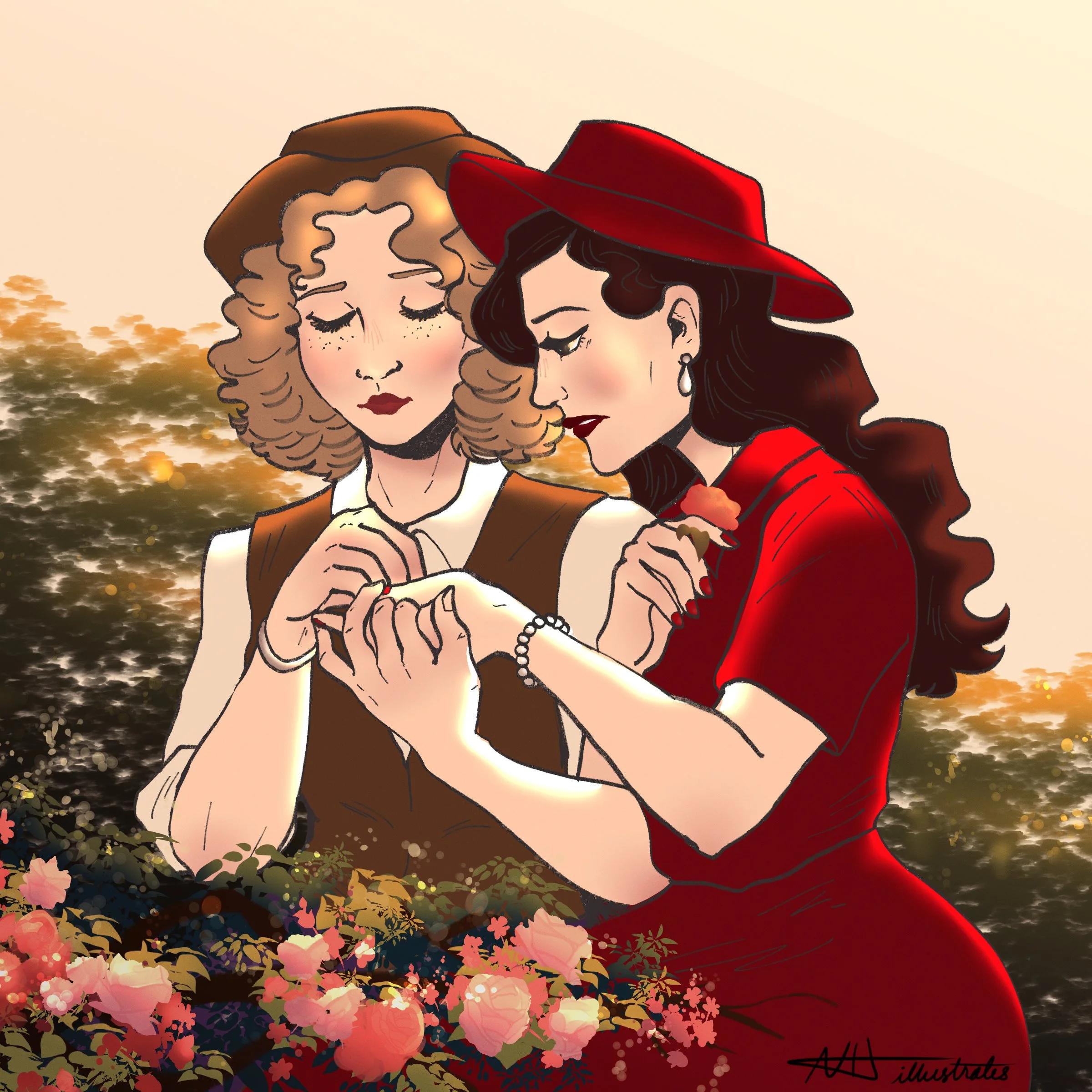 Every Rose Has Its Thorn
Digital illustration
2023