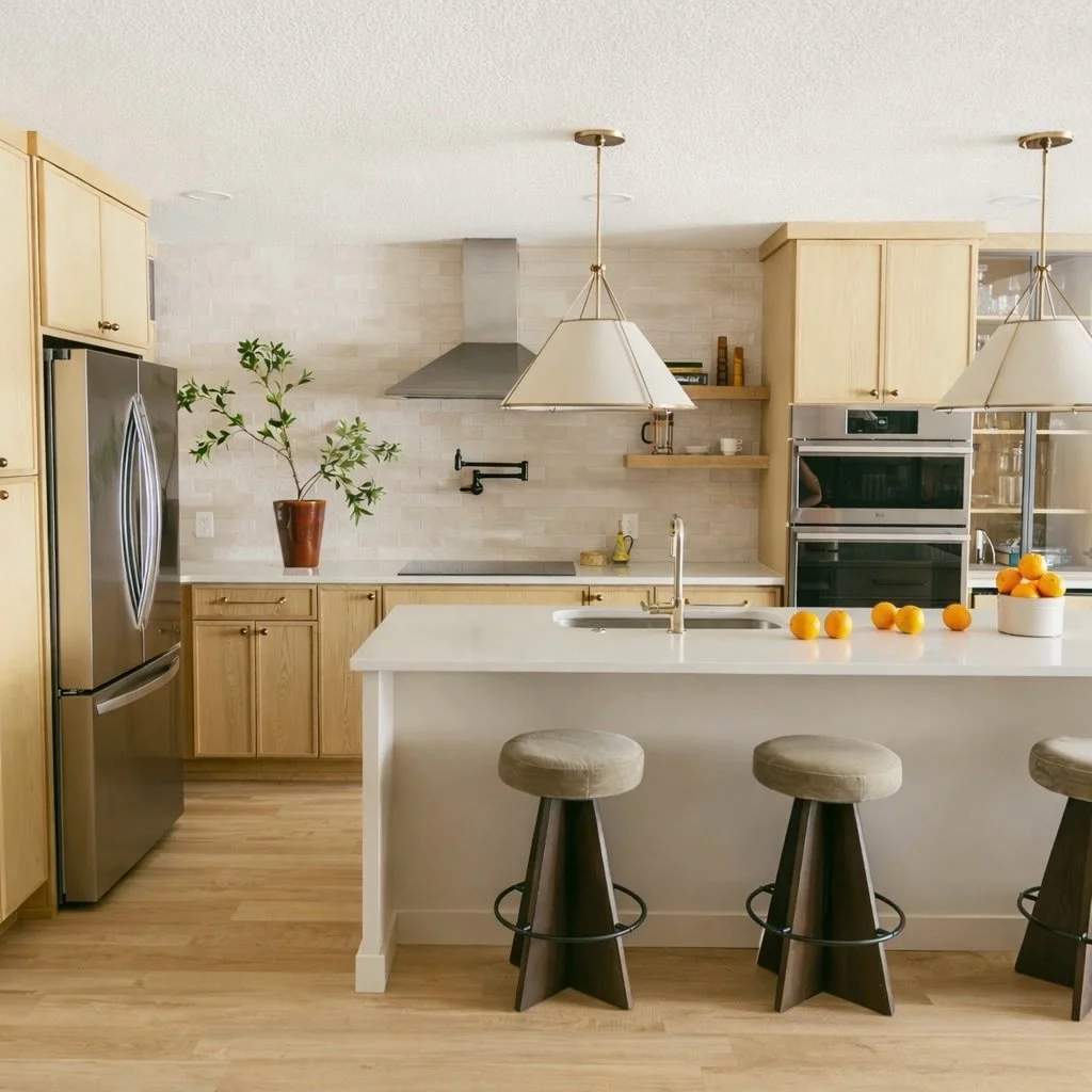 A contemporary condo kitchen renovation ✨

Brighter, a lot more functional, and so much more them.

Swipe to the end to see where this condo kitchen started. 🙊

Custom cabinetry built by Todd Wabeke, designed by @savvydesignco_