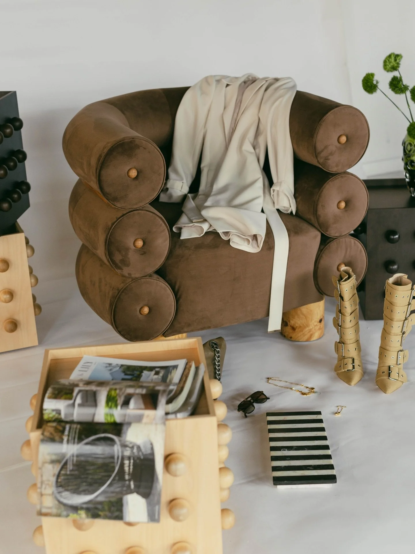 Craftsmanship reveals itself in the details.

The weight of solid hardwood.
Edges finished by hand.
Construction designed for longevity, not speed.

Our first artisan batch was built slowly and intentionally &mdash; by trusted hands who understand th