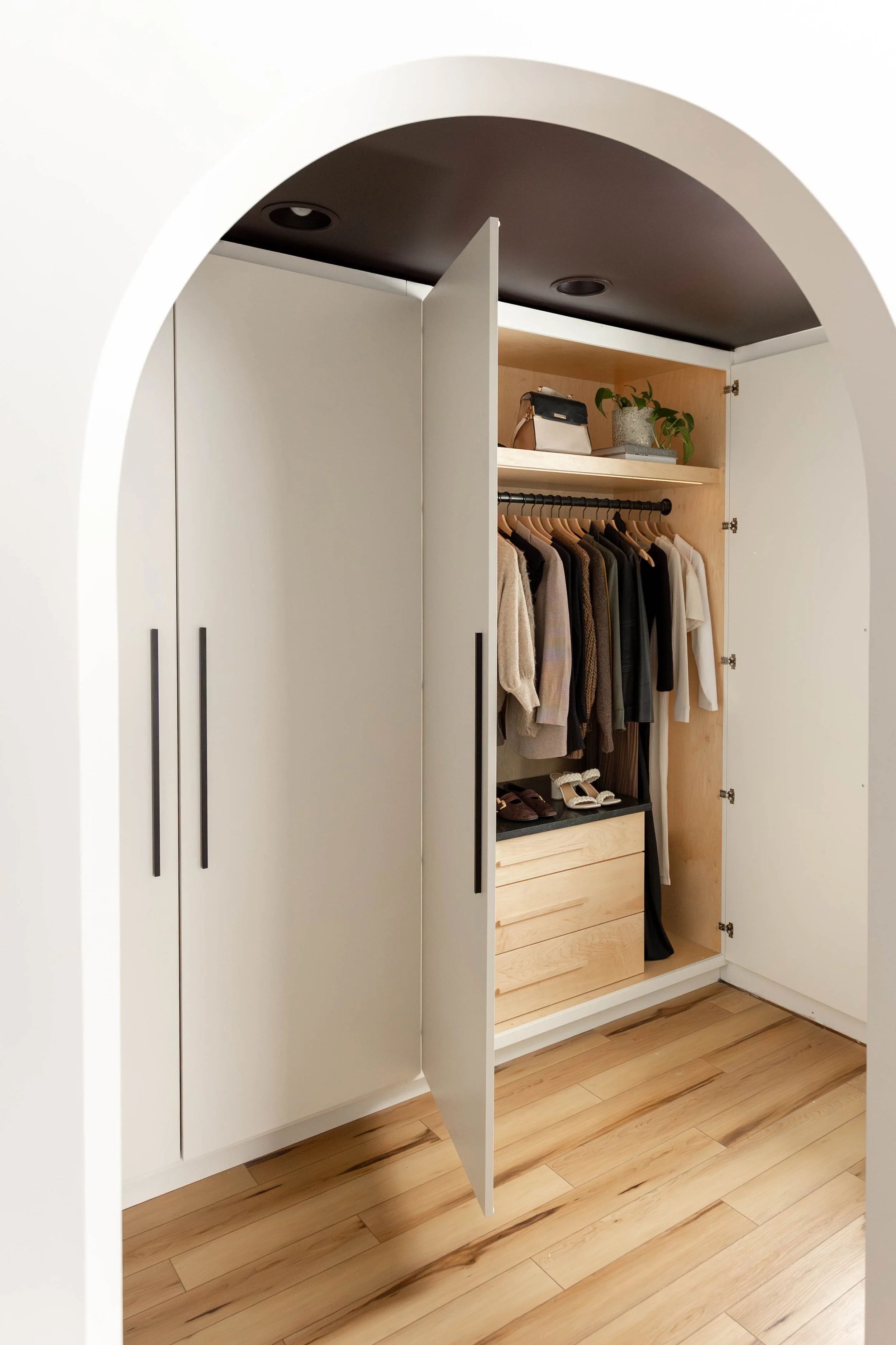 Closet + dining room renovation