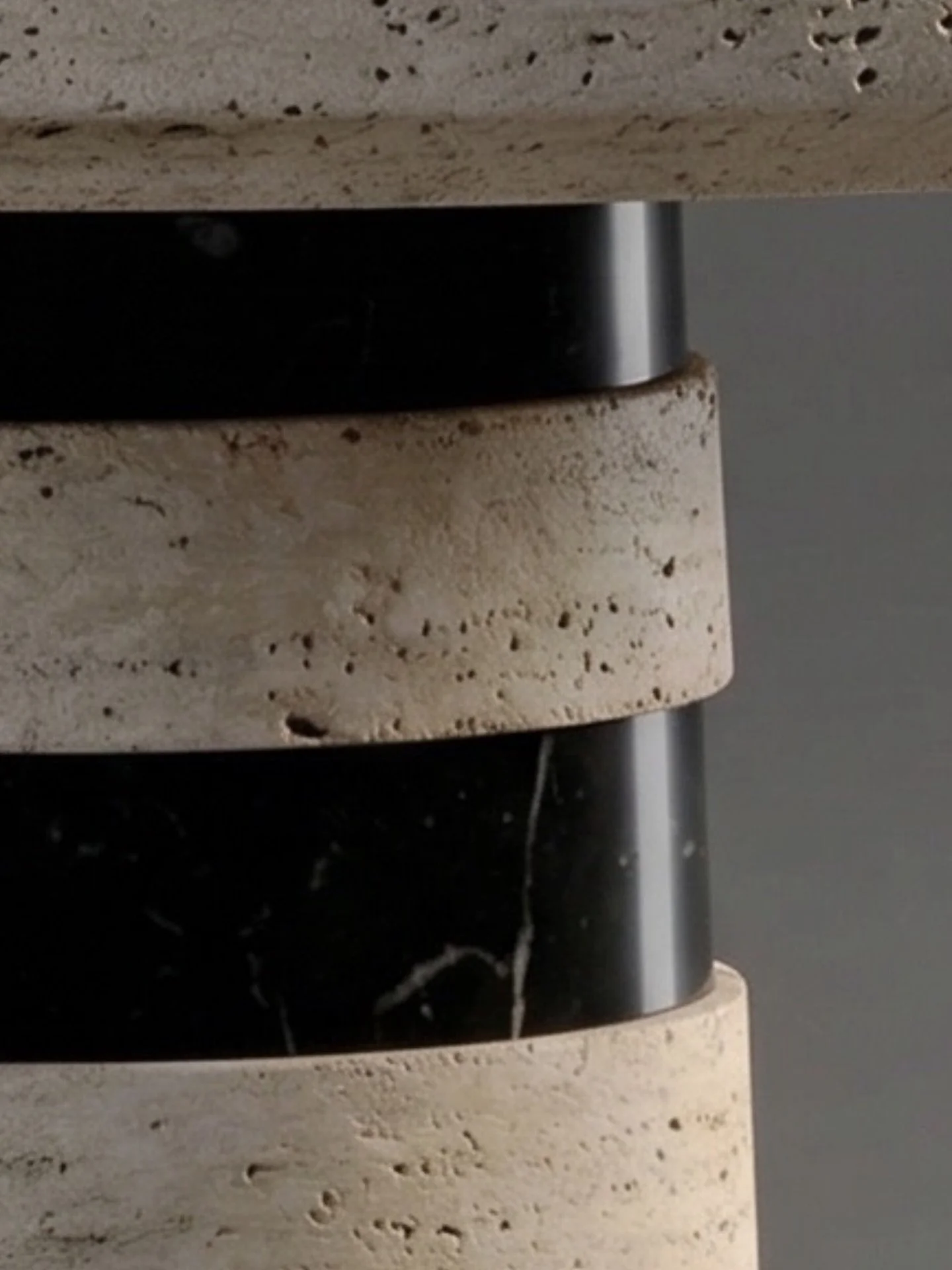 Stone on stone.

#savvyfurnitureedit