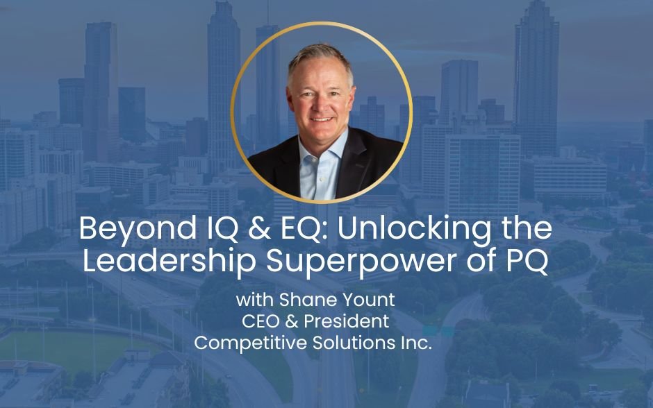 Executive Leadership 1 Day Workshop: Beyond EQ & IQ: Unlocking the Leadership Superpower of Process Intelligence (PQ)