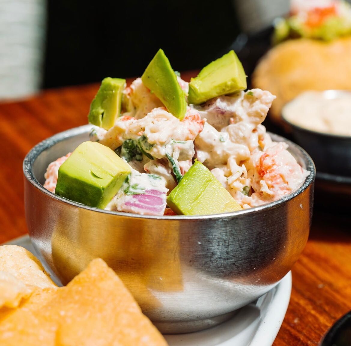 Anytime is a good time for ceviche. Double tap if you agree 😋

Take a dip into our Langoustine De Coco Ceviche! 
📸: langoustine tails marinated in a mix of citrus juices &amp; coconut milk with ginger, red bell pepper, red onion, 
avocado &amp; cil