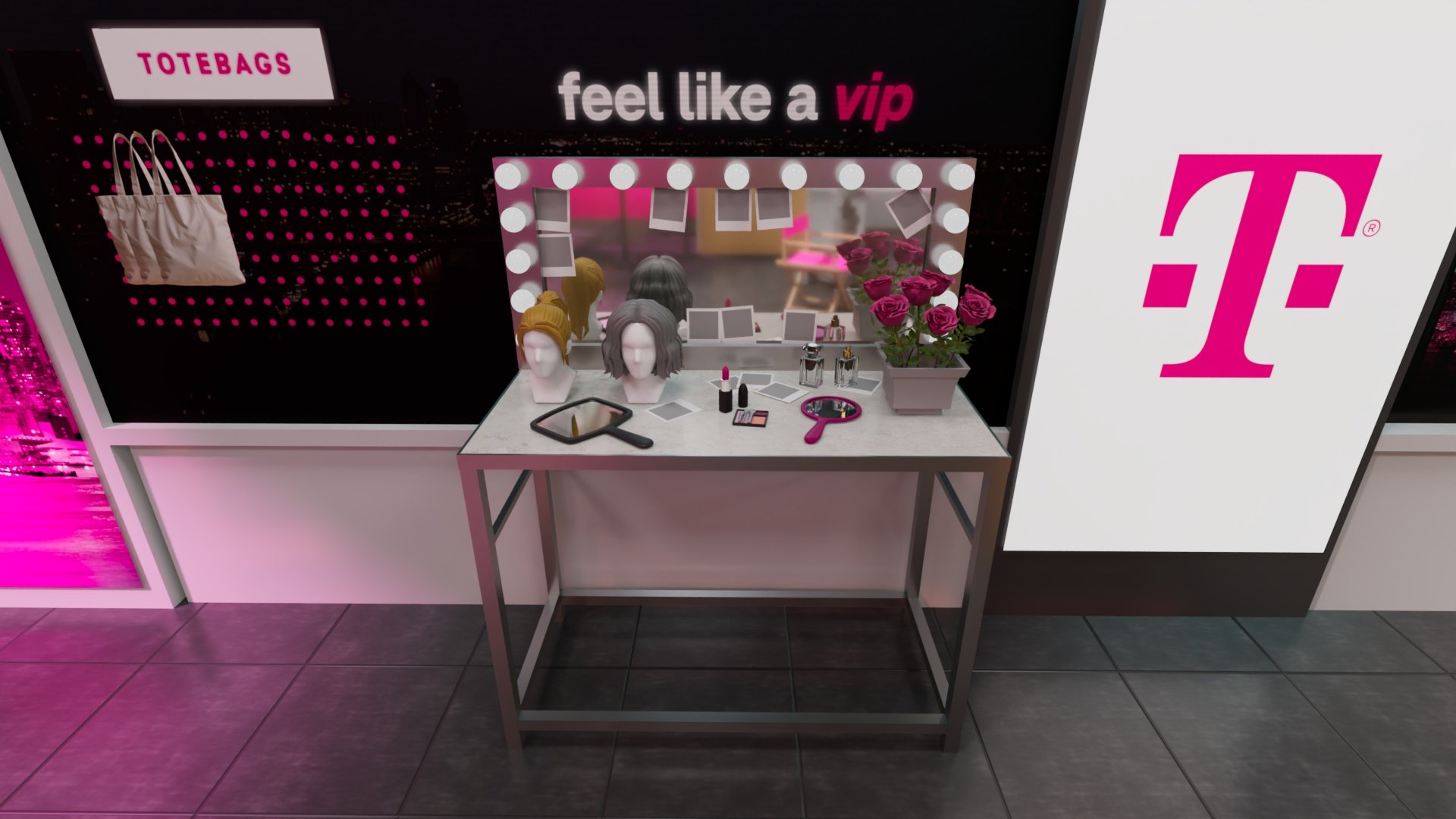 Makeup Table Mockup