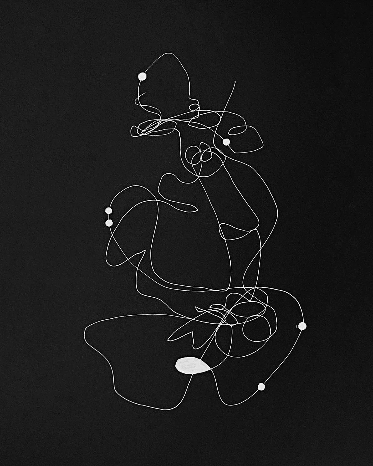 Human Figure 05 Postcard