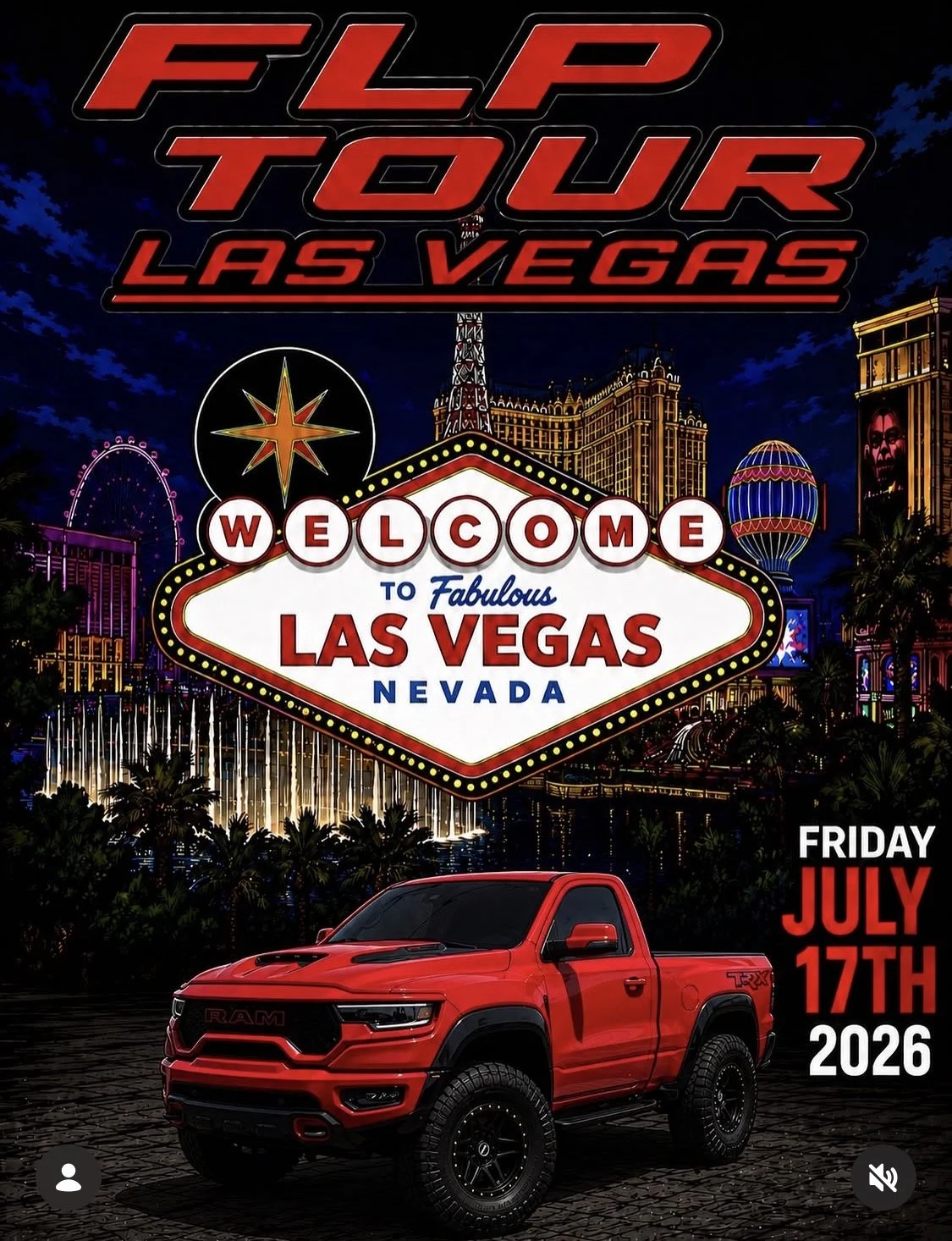 FLP Fine Line Performance Tour july 17th 2026