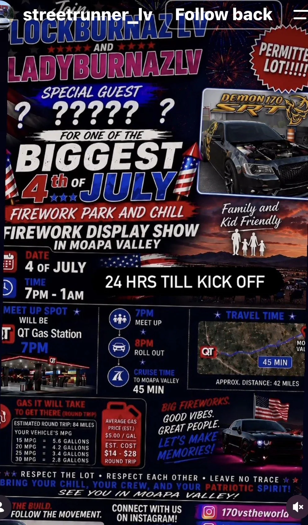 LockburnazLV LadyburnazLV Biggest 4th of July 2026