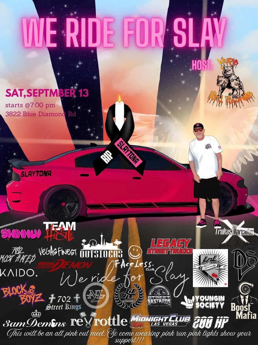 We Ride For Slay RIP Slaytona sep 13rd 2025