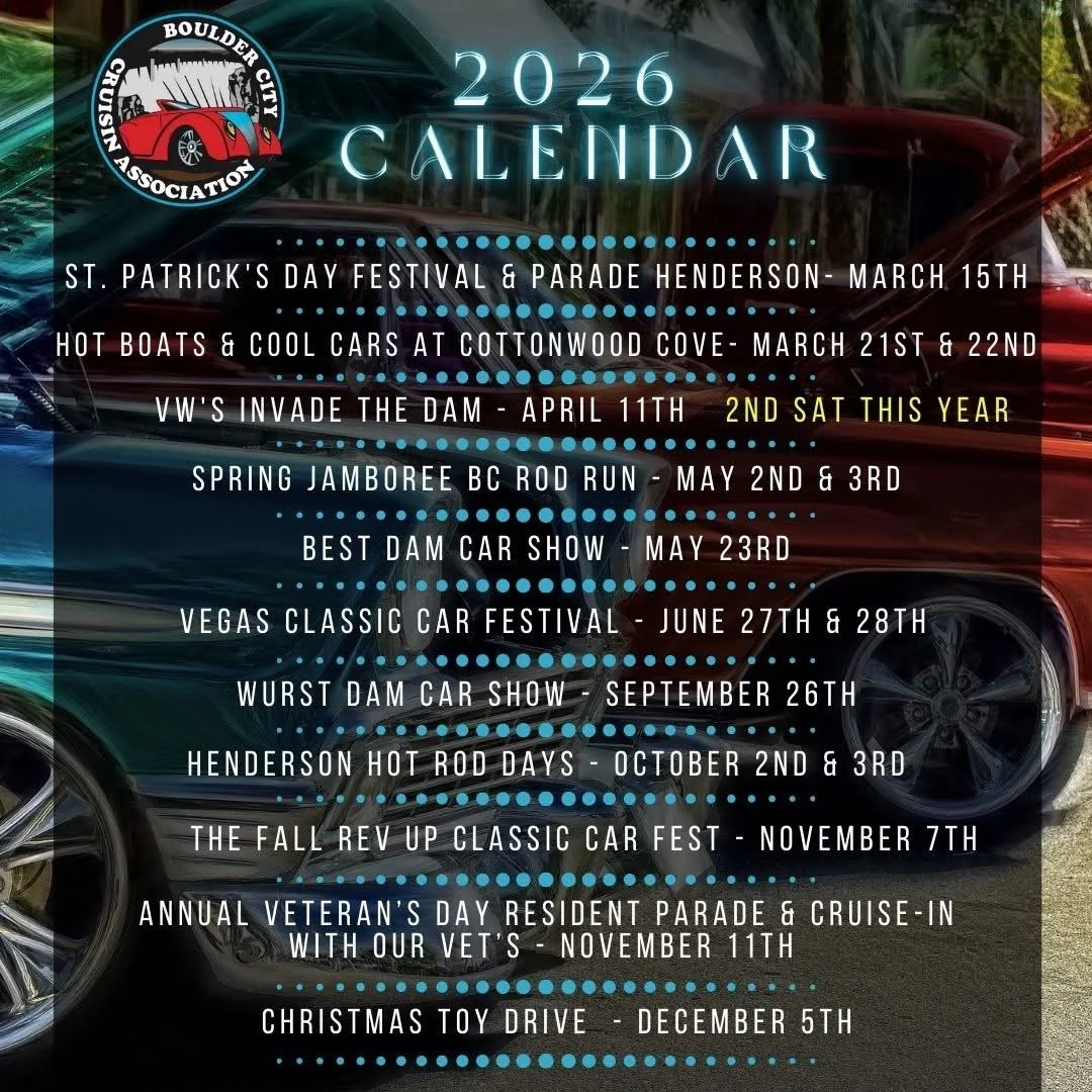 St Patricks Bay Festival and Parade Boulder City Cruisin Association mar 15th 2026