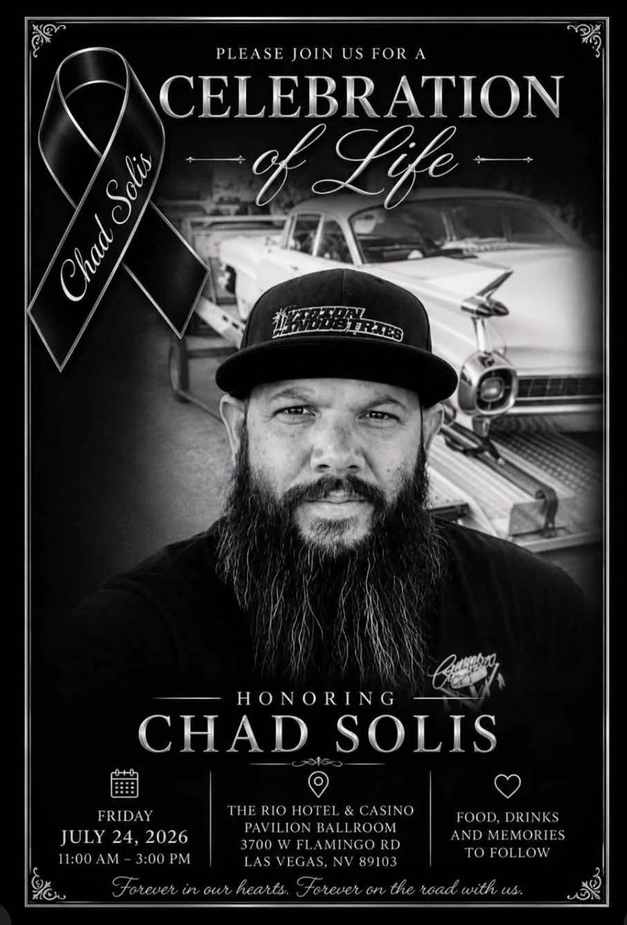 Celebration Of Life Honoring Chad Solis july 24th 2026