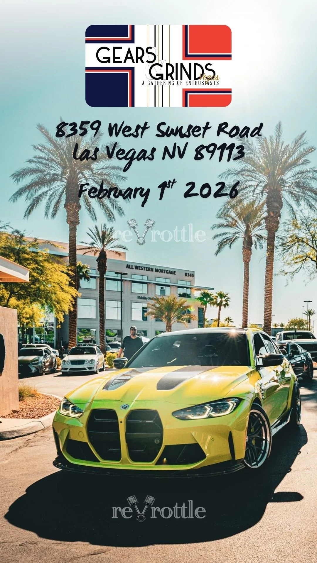 Gears and Grinds Vegas Las Vegas Cars Show feb 1st 2026