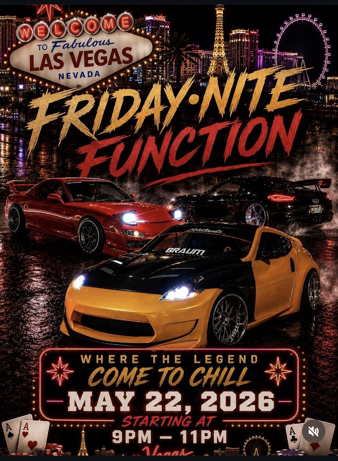 Friday Nite Function Where The Legend Come To Chill may 22nd 2026