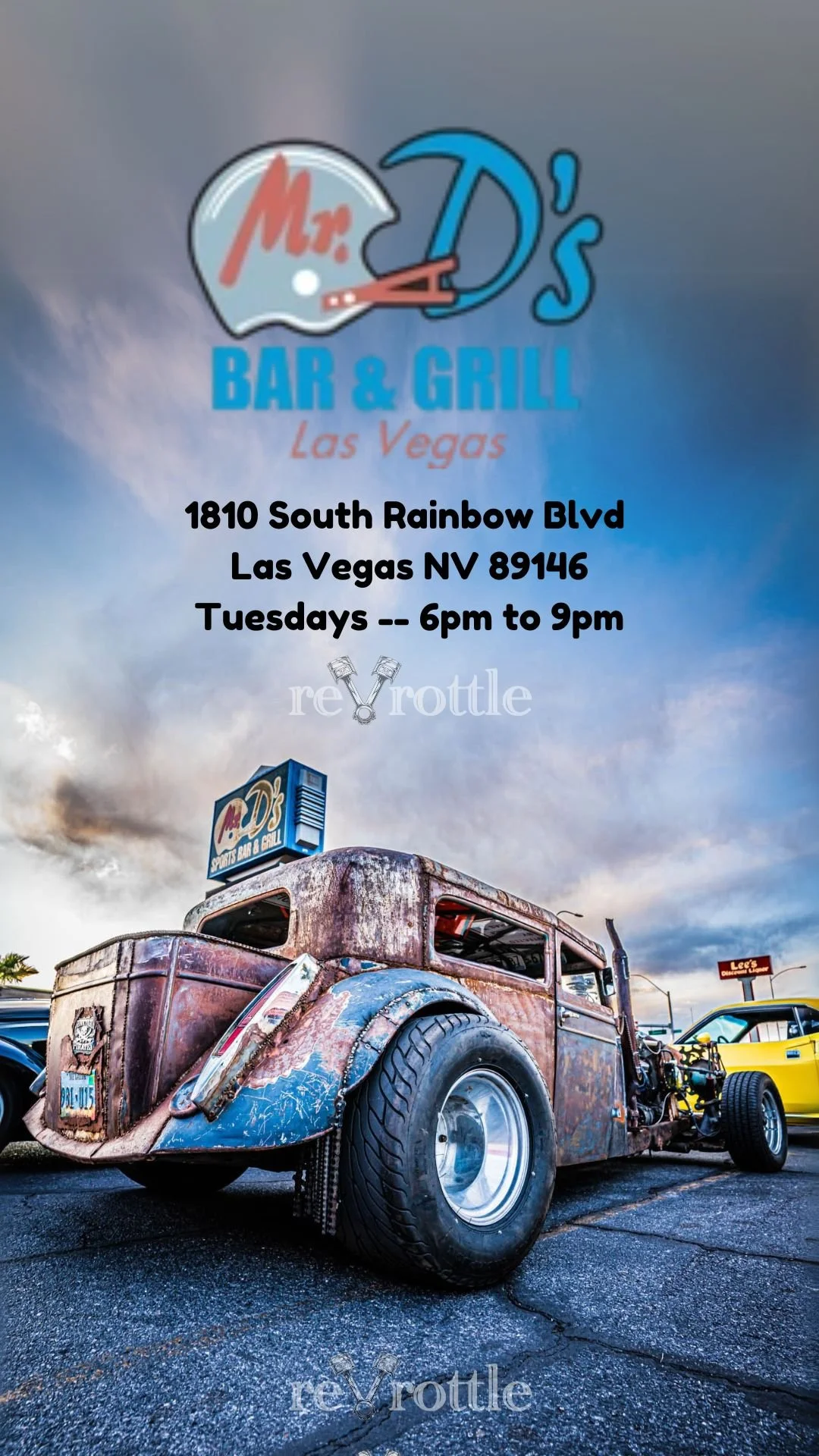 Mr Ds Bar and Grill Las Vegas Car Meet jan 6th 2026