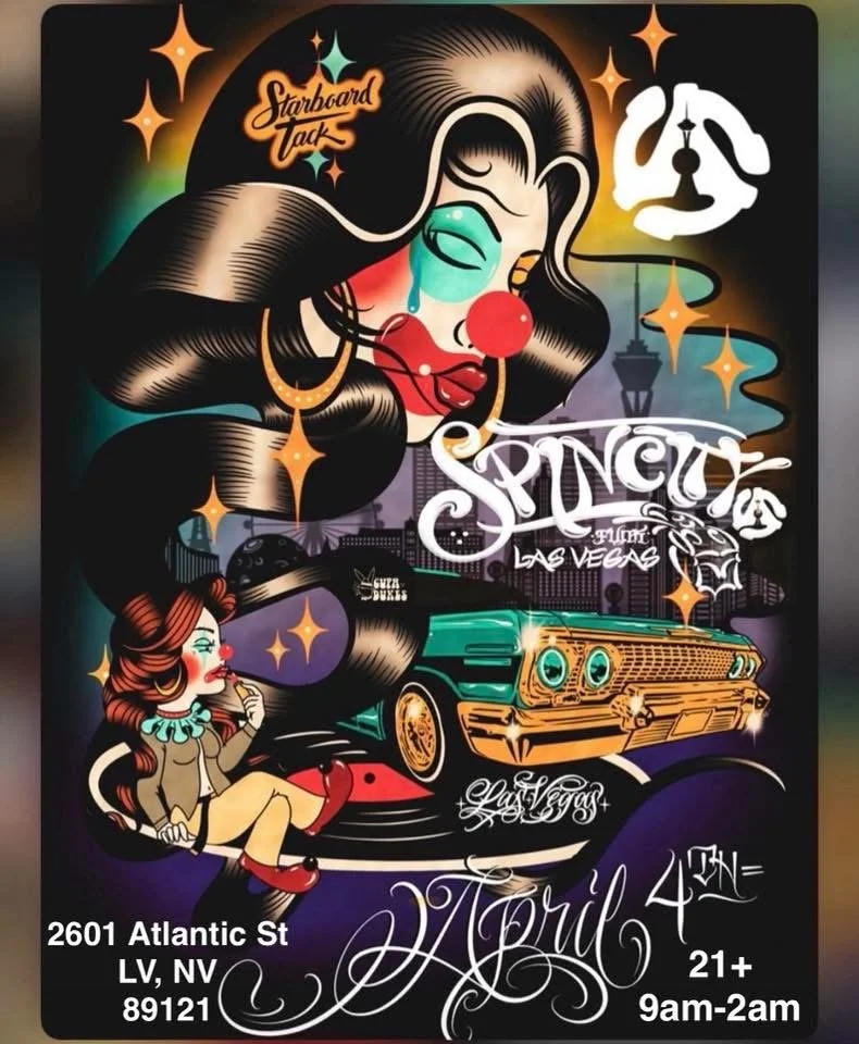 Lowriders Spin City Las Vegas Starboard Tack apr 4th 2026