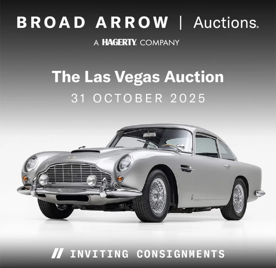 Broad Arrow Auctions A Hagerty Company The Las Vegas Auction oct 31st 2025