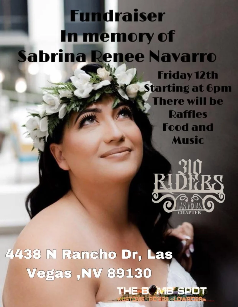 Fundraiser In Memory Of Sabrina Renee Navarro 310 Riders Las Vegas ...