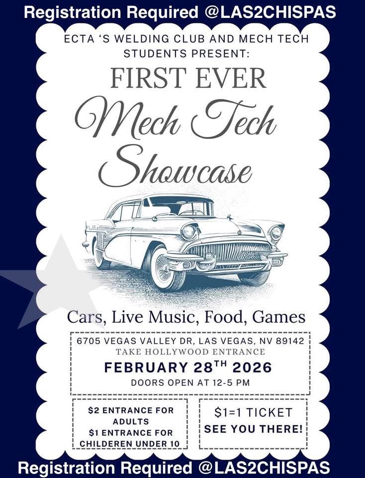 First Ever Mech Tech Showcase ECTAs Welding Club Mech Tech Students feb 28th 2026