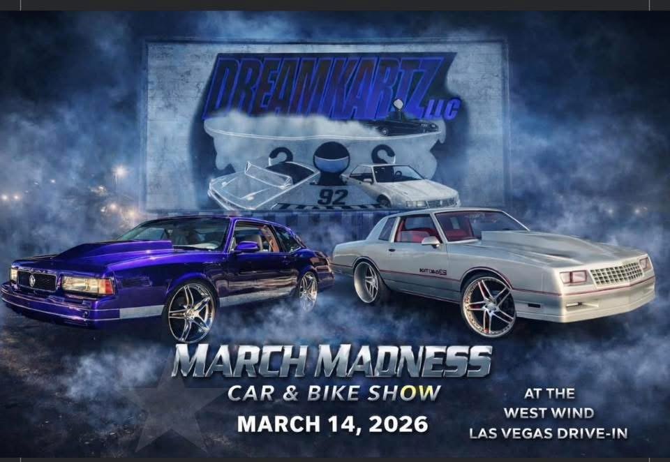 Dreamkartz LLC March Mardness Car and Bike Show mar 14th 2026