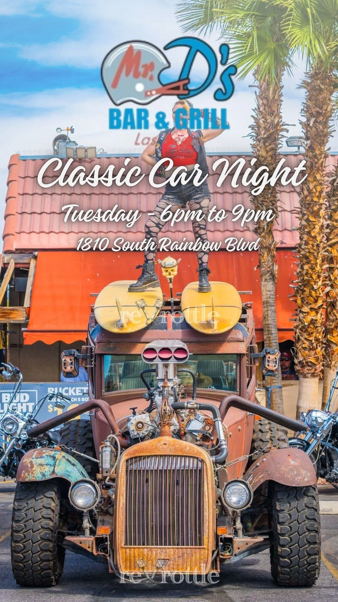 Mr Ds Bar and Grill Las Vegas Car Meet july 14th 2026