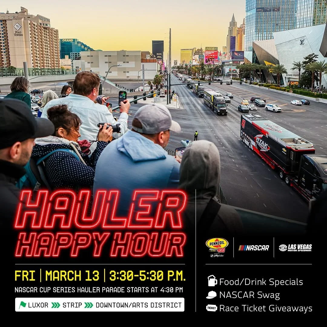Hauler Happy Hour Penzoil 400 Nascar Las Vegas Motor Speedway mar 13th 2026