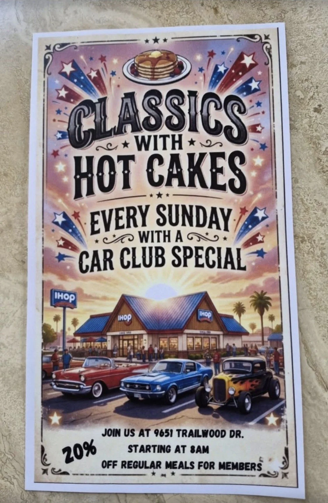 Classics With Hot Cakes Every Sunday Ihop june 21st 2026
