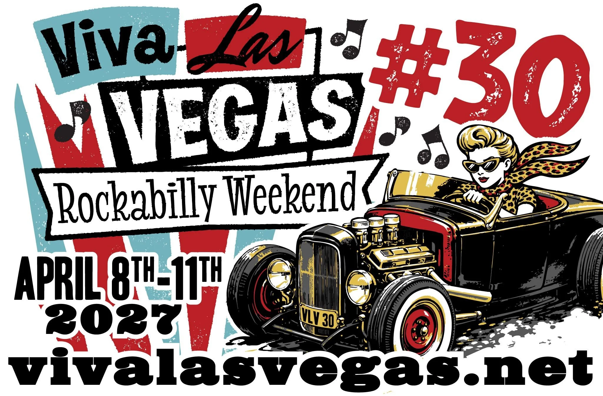 Viva Las Vegas Rockabilly Weekend #30 april 8th-11th 2027