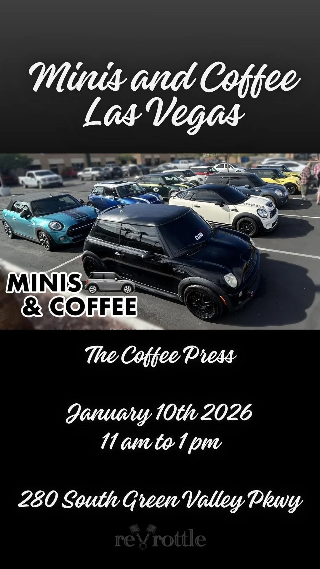 Minis and Coffee Las Vegas The Coffee Press jan 10th 2026