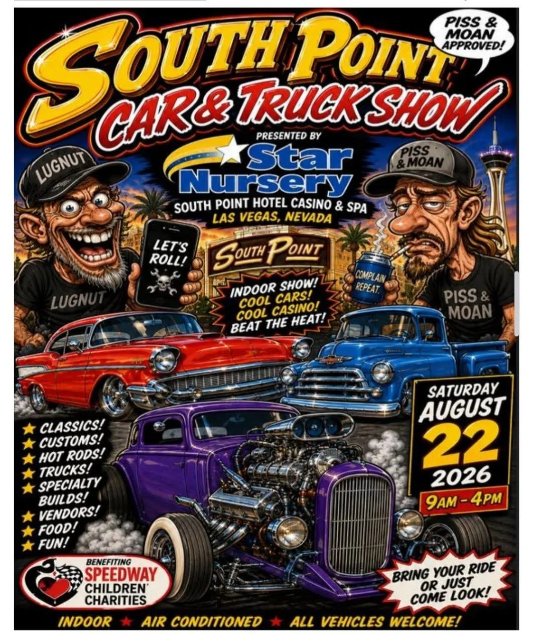 South Point Car and Truck Show Star Nursery aug 22nd 2026