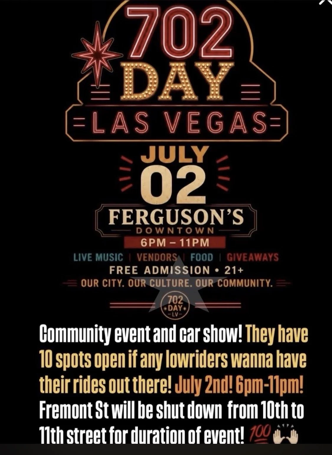 702 Day Las Vegas Fergusons Downtown july 2nd 2026