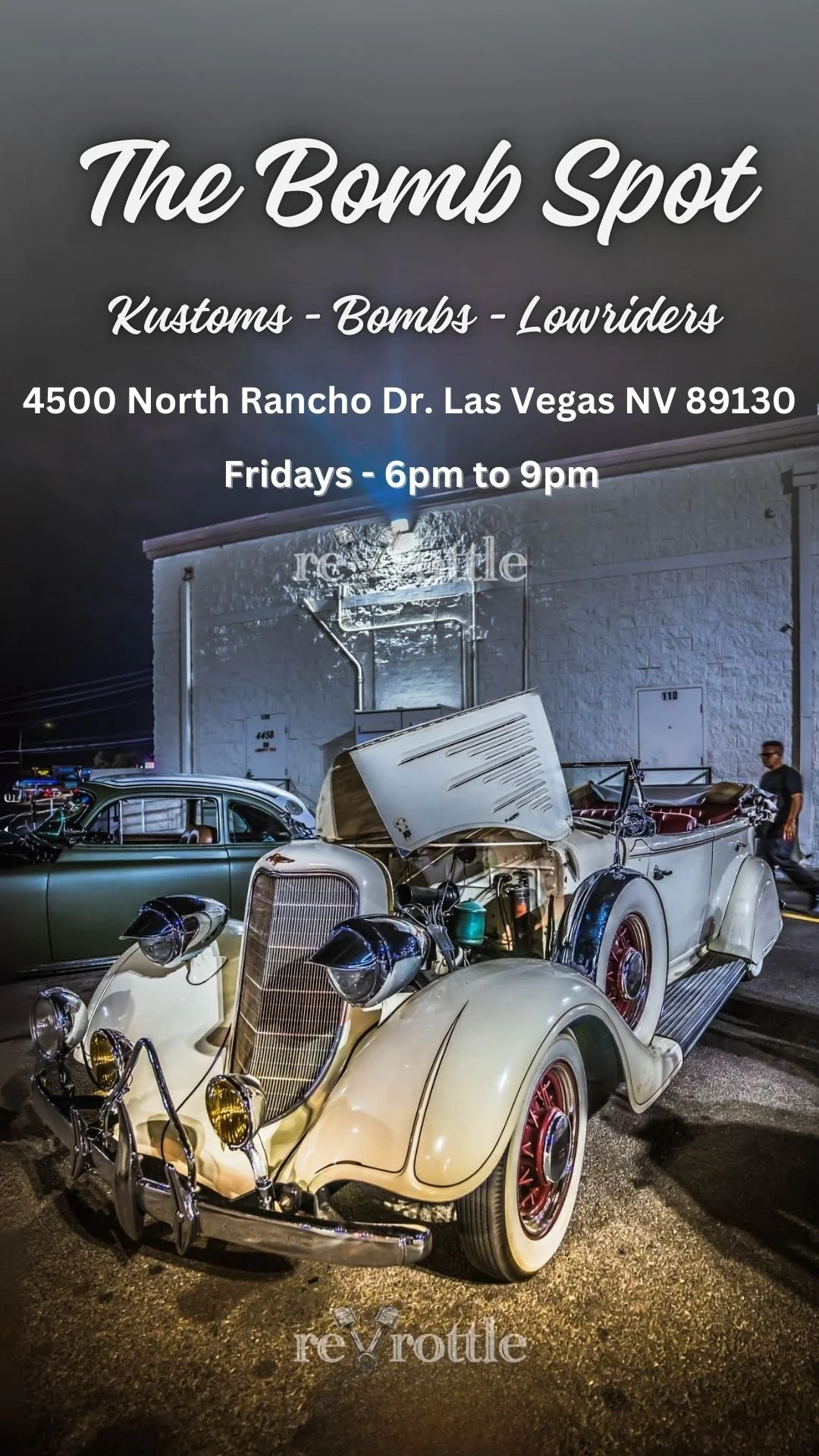 The Bomb Spot Kustoms Bombs Lowriders Las-Vegas Car Meet sep 12th 2025