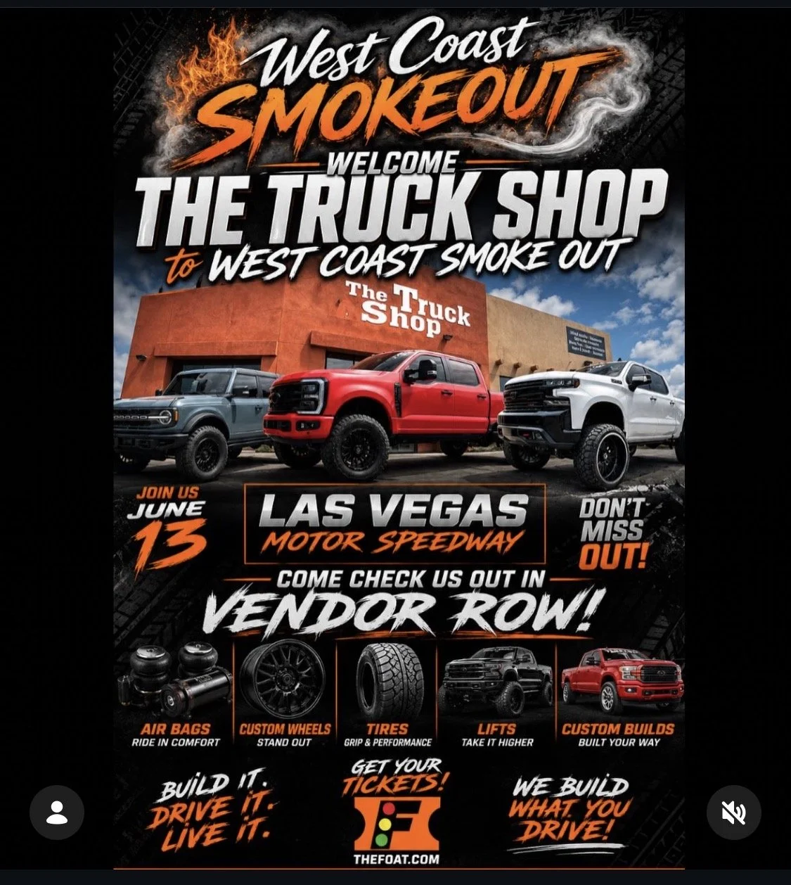 West Coast Smokeout Las Vegas Motor Speedway june 13th 2026