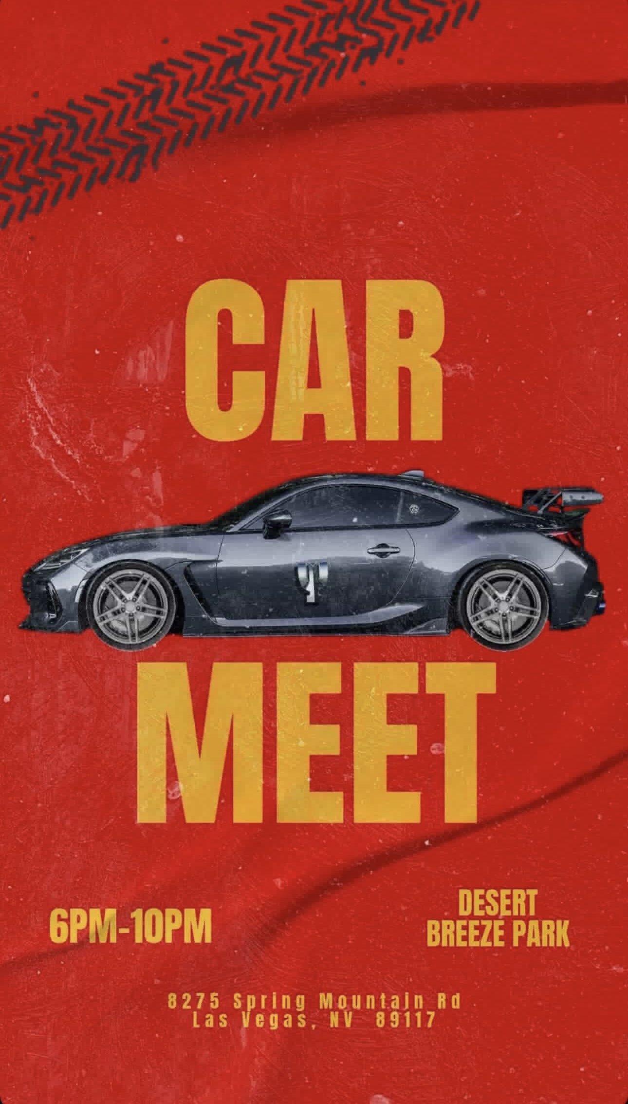 Car Meet at Desert Breeze jan 30th 2026