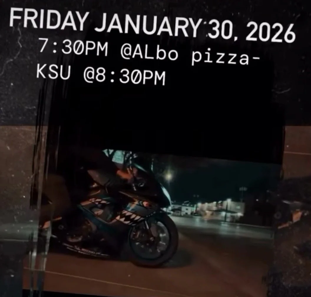 Motorcycle Meet Albo Pizza jan 30th 2026