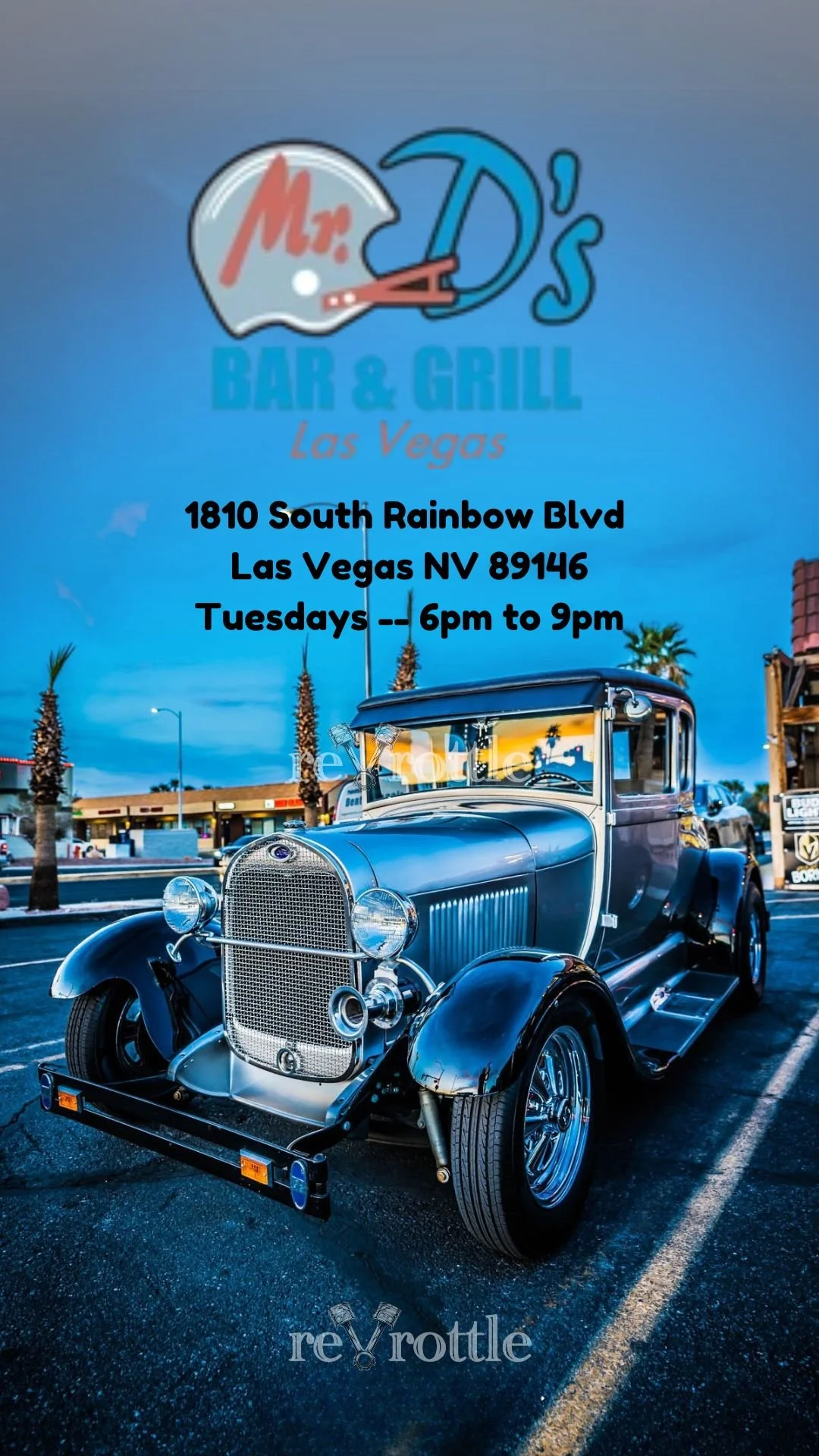 Mr Ds Bar and Grill Las Vegas Car Meet may 20th 2025