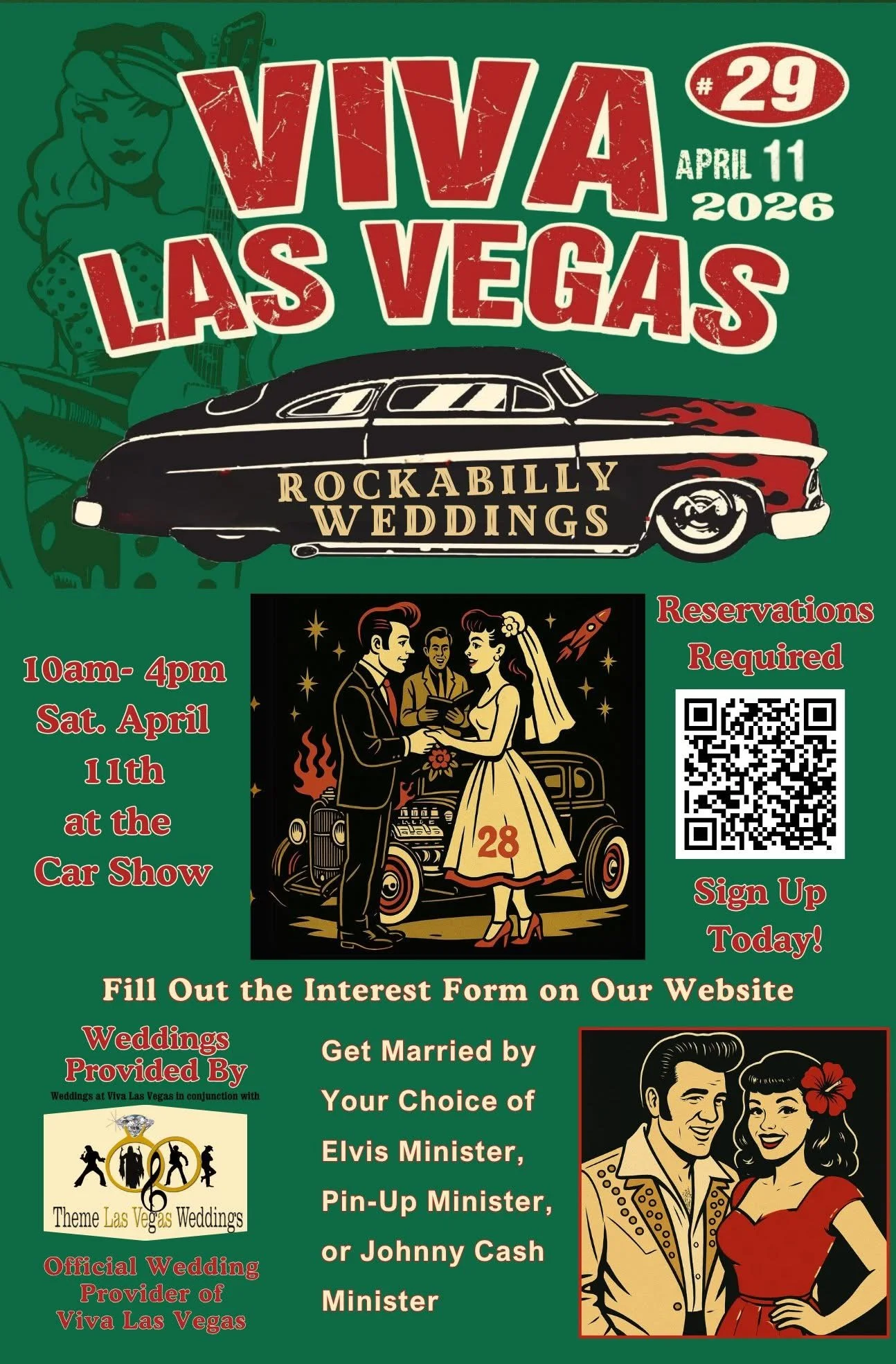 VIVA Las Vegas Rockabilly Weddings apr 11th 2026