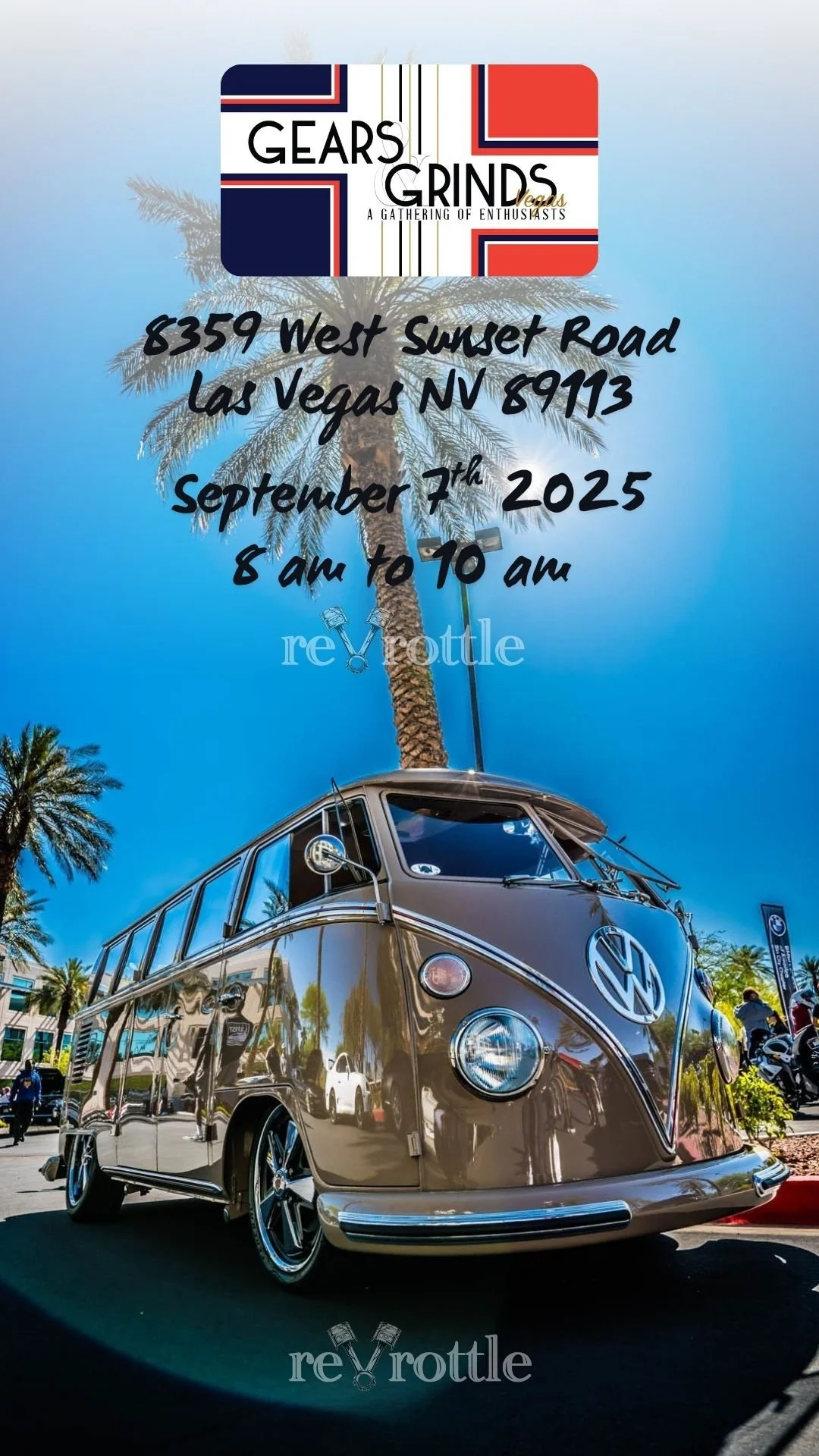 Gears and Grinds Vegas Las Vegas Cars Show aug 7th 2025