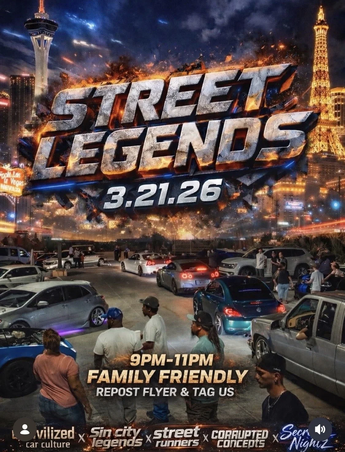 Street Legends mar 21st 2026