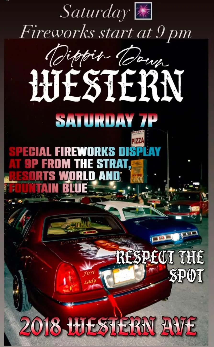 Lowrider Dippin Down Western july 4th 2026